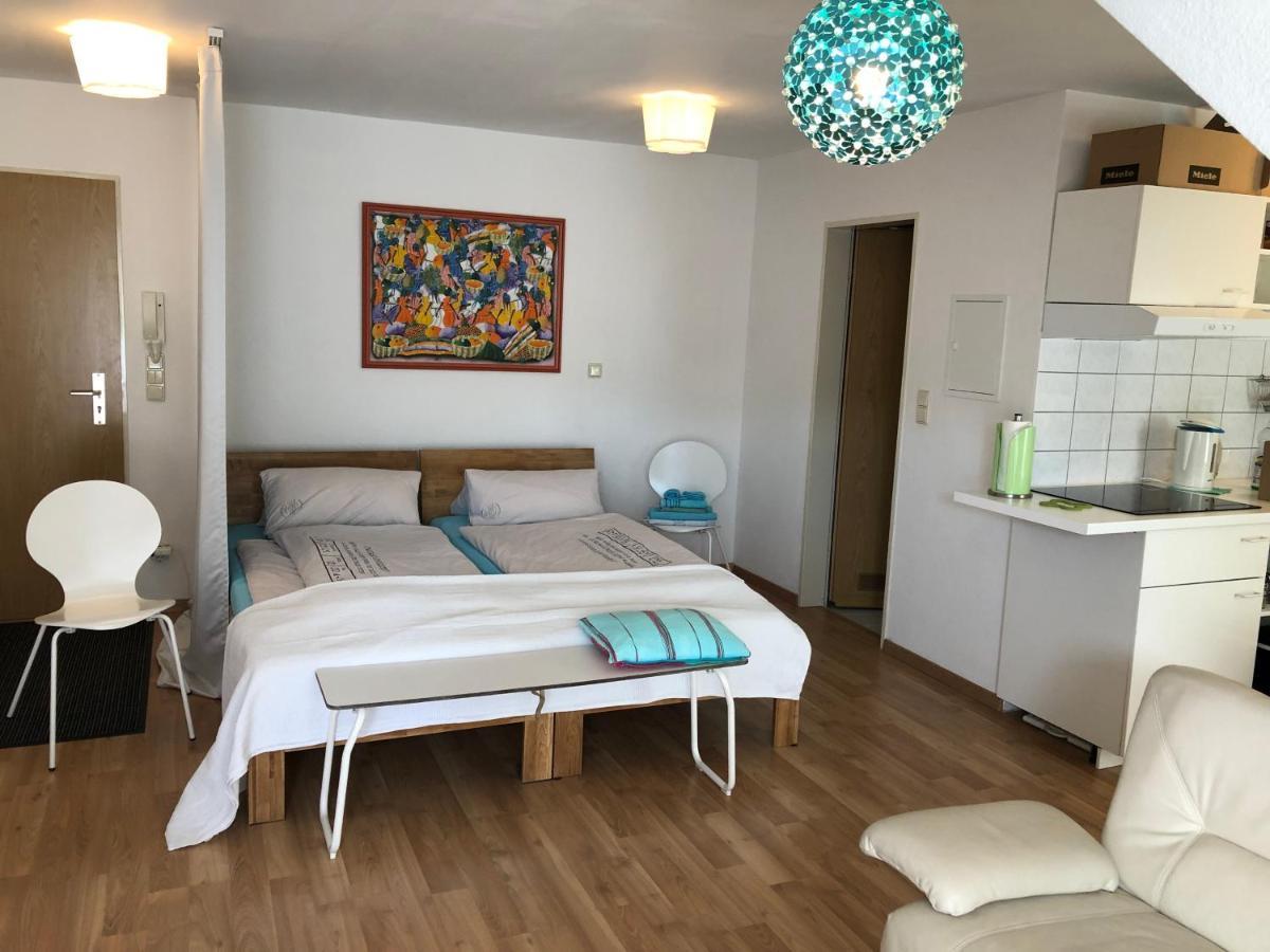 Studio Ochsenfurt mit sonnigem Balkon Eksteriør billede