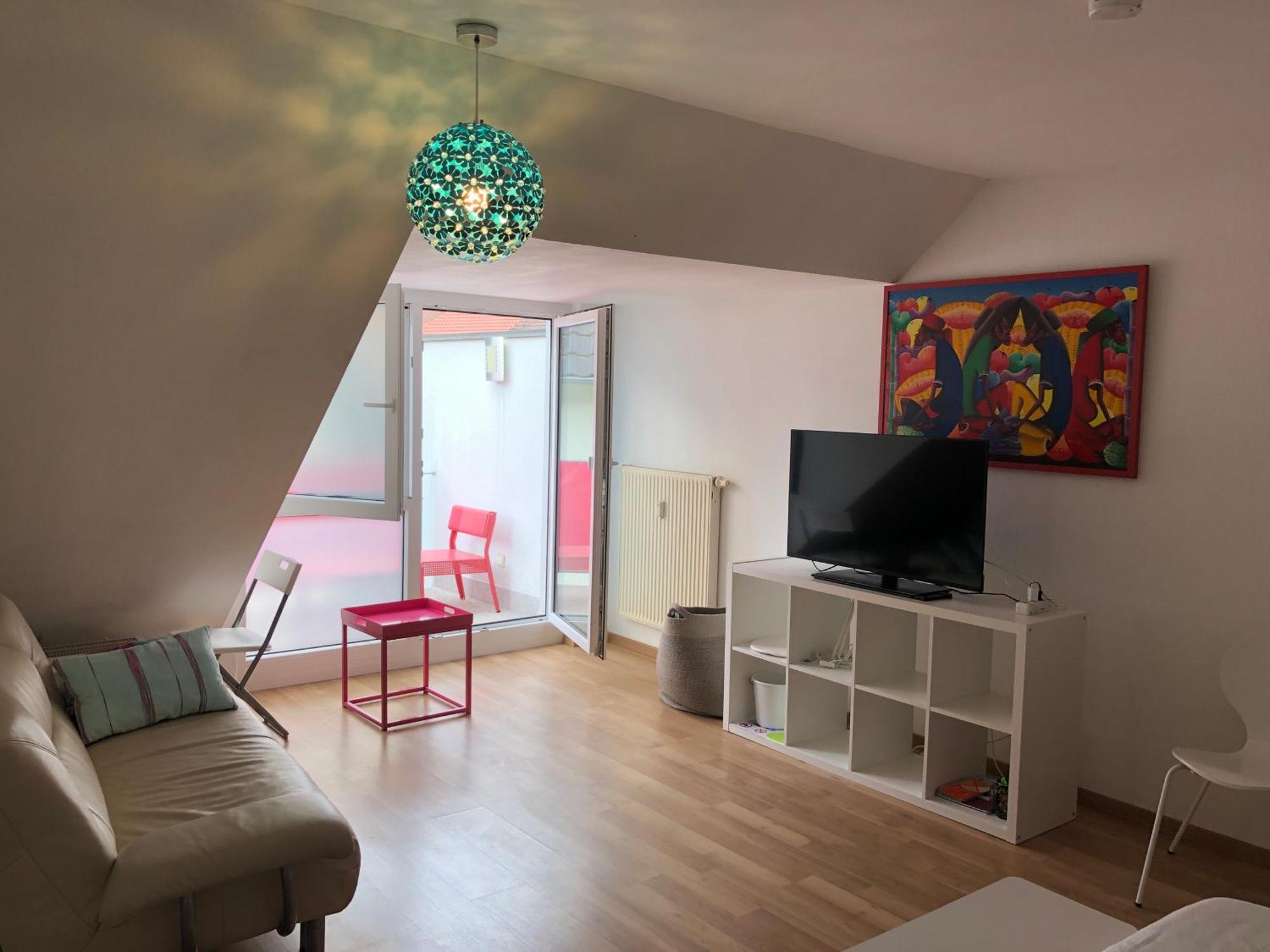 Studio Ochsenfurt mit sonnigem Balkon Eksteriør billede